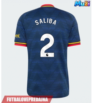 Lacne Muži Futbalové dres Arsenal William Saliba #2 2026-27 Krátky Rukáv - Preč